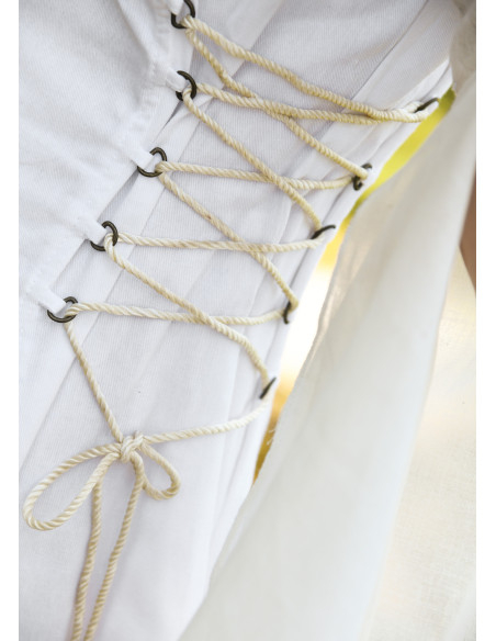 Robe de mariée médiévale avec...