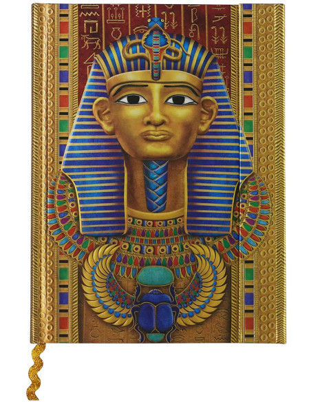 Journal avec motif Pharaon égyptien...