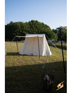 Tente médiévale pour guerriers intrépides, 2 x 4 mètres.... 2