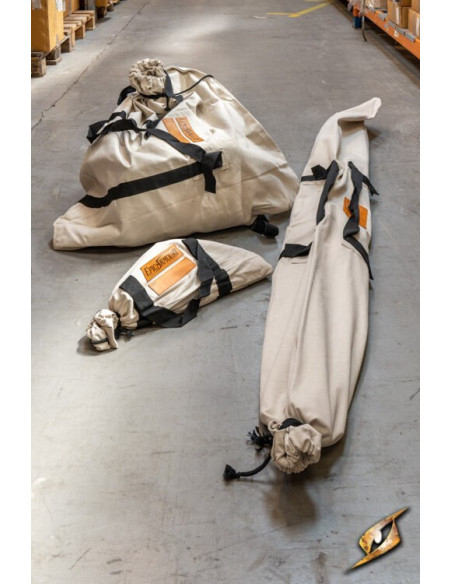 Tente médiévale pour guerriers...