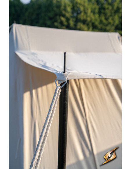 Tente médiévale naturelle pour...