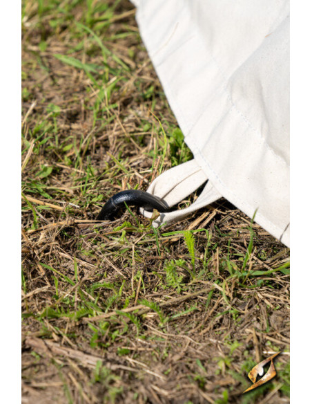 Chapiteau médiéval, naturel 4 x 4...