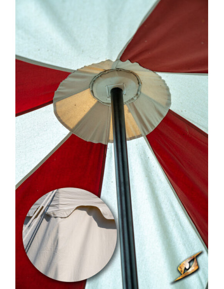 Chapiteau médiéval, naturel 4 x 4...