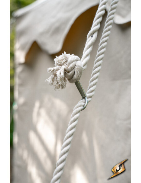 Chapiteau médiéval vert naturel 4 x 4...