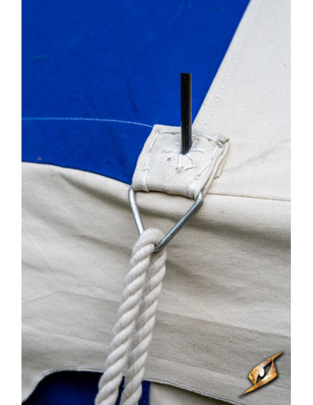 Chapiteau médiéval, bleu naturel 4 x...