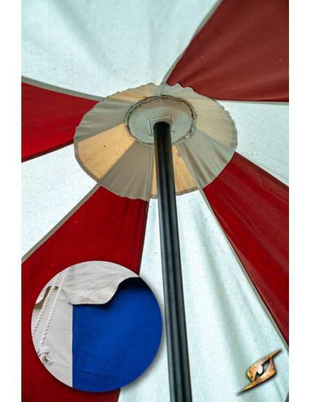 Chapiteau médiéval, bleu naturel 4 x...
