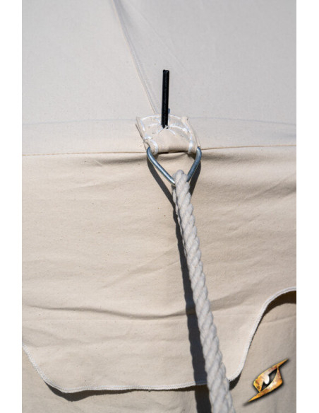 Chapiteau médiéval, noir naturel 4 x...