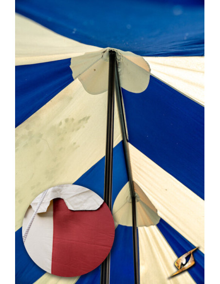 Chapiteau médiéval rouge naturel 4 x...