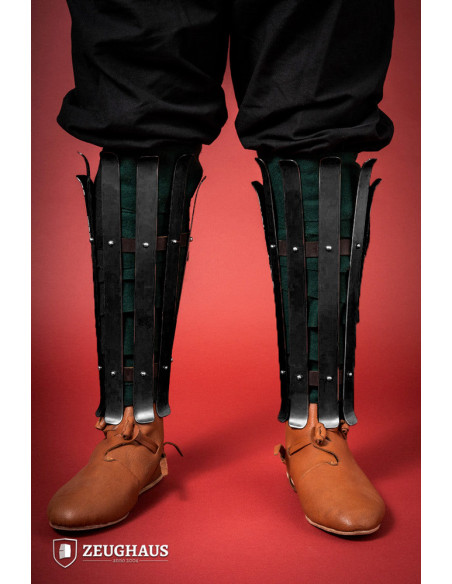 Grèves Viking en acier noirci (1,6 mm.)