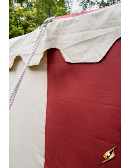 Tente médiévale pavillon rouge...