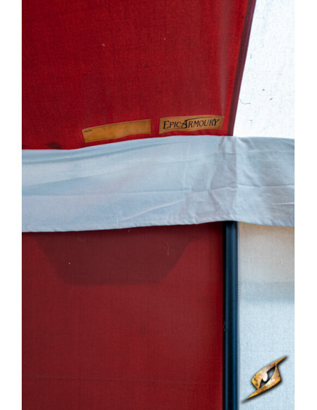 Tente médiévale pavillon rouge...