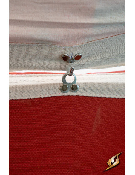 Tente médiévale pavillon rouge...