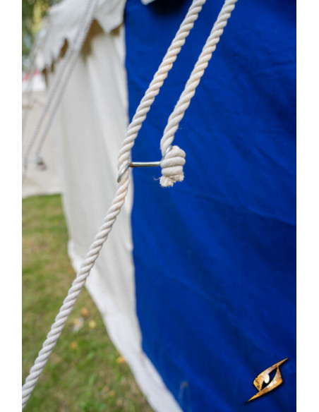Tente médiévale pavillon, bleu...