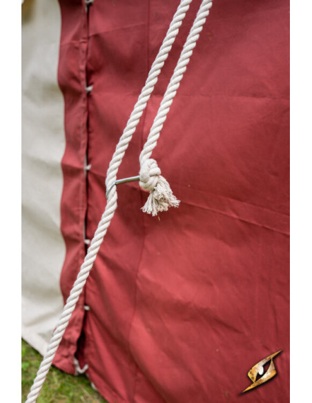 Chapiteau médiéval rouge naturel 5 x...