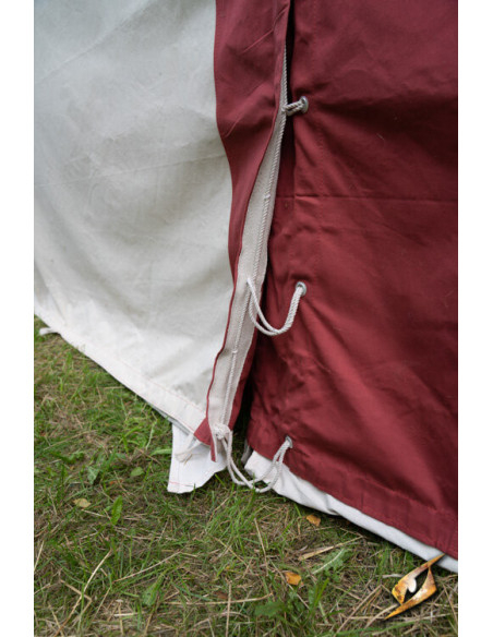 Chapiteau médiéval rouge naturel 5 x...