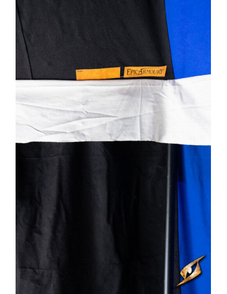 Chapiteau médiéval, noir-bleu 5 x 8...