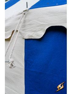 Chapiteau médiéval, bleu naturel 5 x 8 mètres. (Version... 2