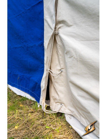 Chapiteau médiéval, bleu naturel 5 x...