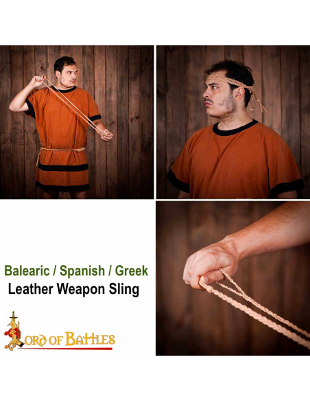 Sling des Baléares à lacets tressés