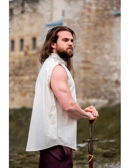 Chemise sans manches médiévale Henn