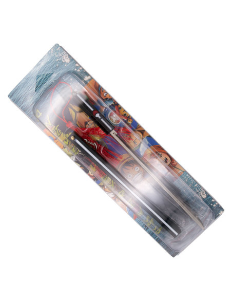 Porte-clés Sasuke Uchiha katana noir,...