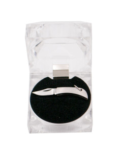 Troisième couteau miniature modèle N89-1, manche en acier... 2