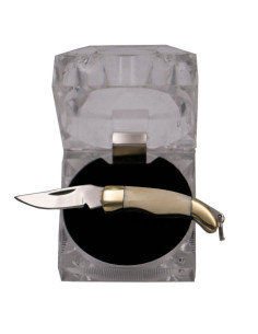 Troisième couteau miniature modèle N89-4, manche en acier... 2