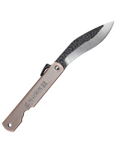 Troisième couteau de poche Higonokami N17-6, manche en...