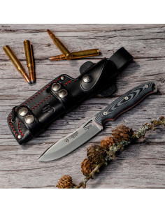 Couteau Cudeman Ness Wolf micarta noir