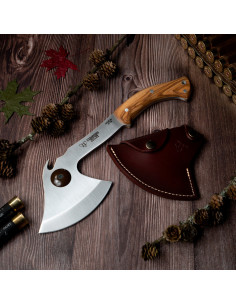 Hache de chasse manche en olive