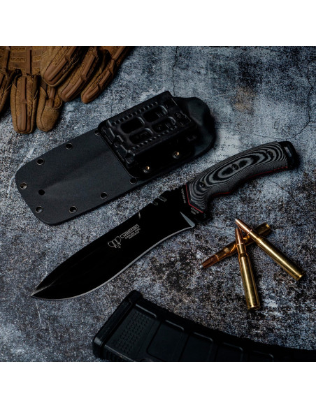 Couteau Béret Vert, lame 19 cm. kydex