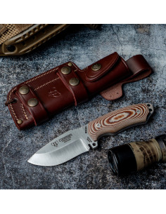 Mini couteau de survie béret vert