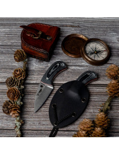 Couteaux à pointe d'aiguille Yoda Kydex Blade de Cudeman