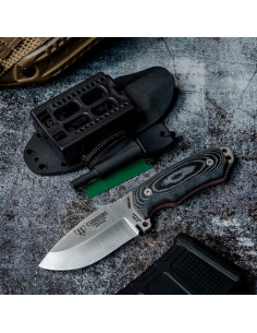 Cudeman Vert Béret Kydex Couteau