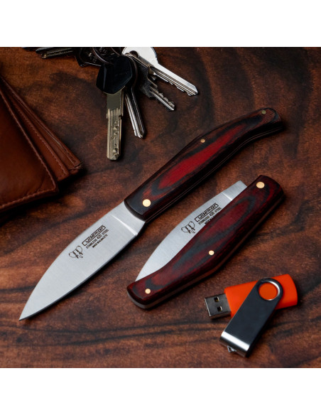 Canif Cudeman avec manche en stamina...