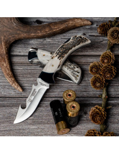 Couteau Cudeman écorcheur de bois de cerf