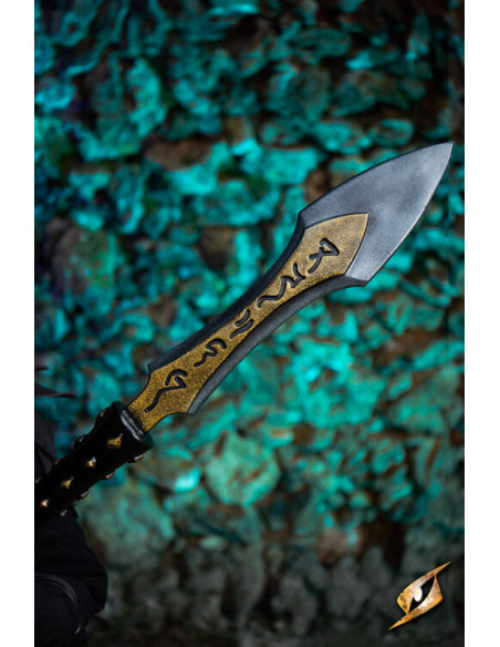 Longue lance runique en latex pour GN...