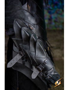 Brassards en cuir Shadow Warrior, noir 2