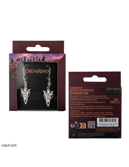 Boucles d'oreilles Etoile du Soir -...