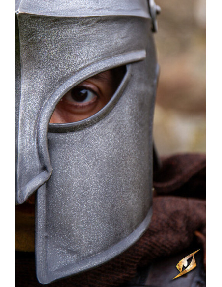 Casque corinthien à panache, finition...