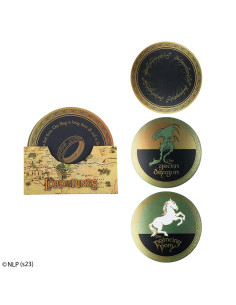 Set de 4 sous-verres - Le Seigneur des Anneaux