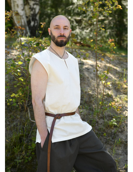 Tunique médiévale sans manches modèle...