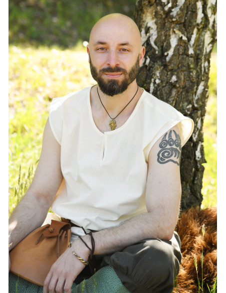 Tunique médiévale sans manches modèle...