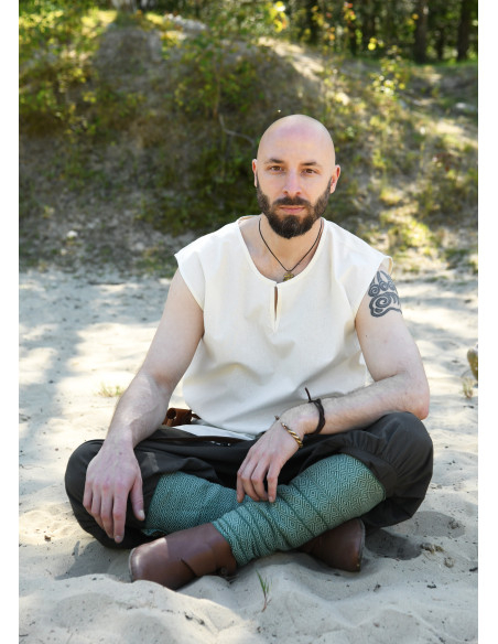 Tunique médiévale sans manches modèle...