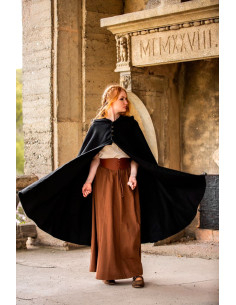 Cape médiévale courte pour dames, modèle Heidi, couleur...