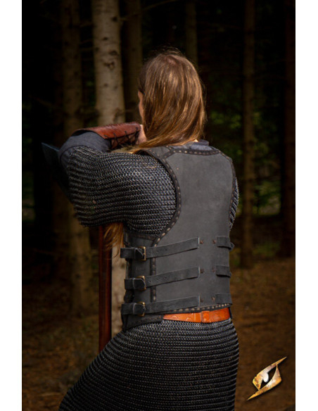 Armure lamellaire celtique en cuir...