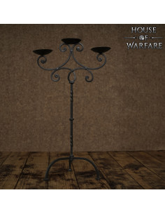 Candélabre de château médiéval forgé à la main 2