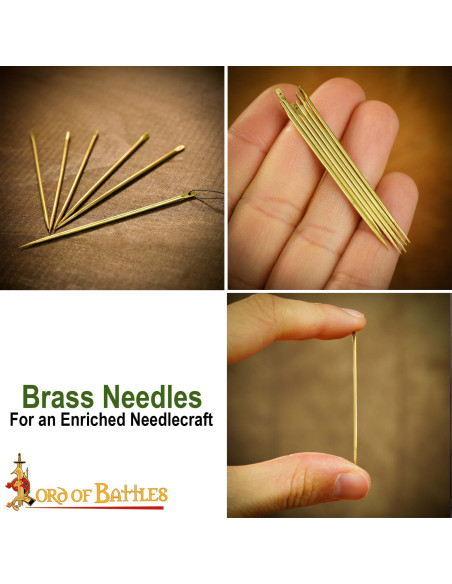 Pack de 5 aiguilles médiévales en...