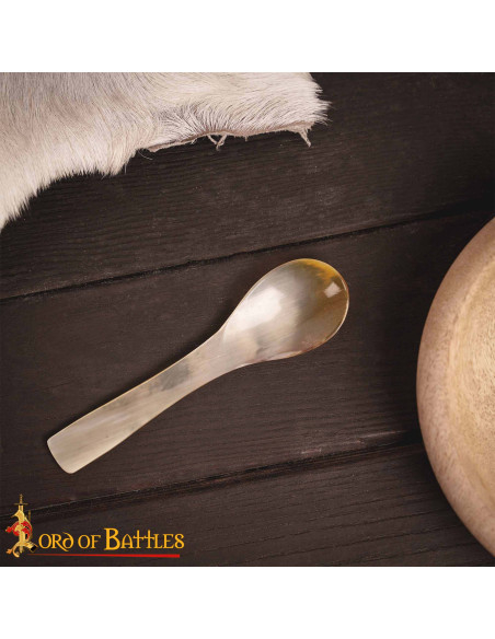 Ensemble de 2 cuillères en corne...