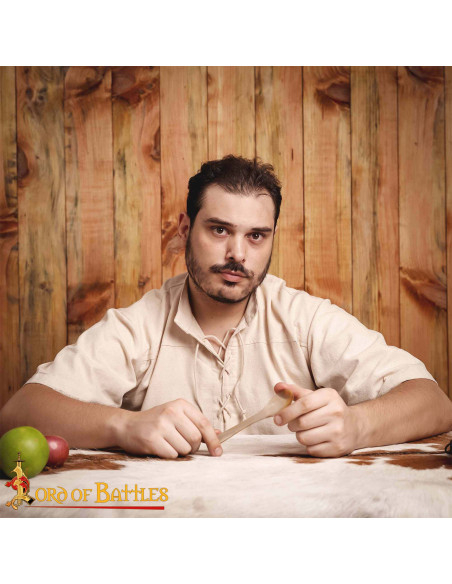 Ensemble de 2 cuillères en corne...